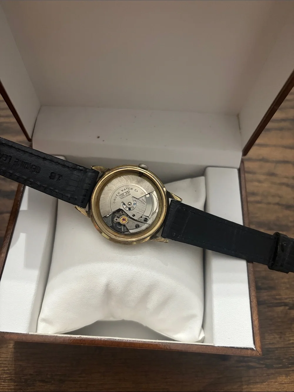 Vintage Gruen Precision 17 Jewels Automatic 730 SS Serviced